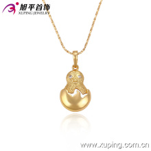 32236 Xuping joyería fresca colgante de moda chapado en oro de 18 k con muchos circón para las mujeres